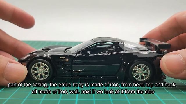 RMZ City Chevrolet Corvette C6-R Metalic Black Miniatur diecast Mobil Chevrolet Corvette C6-R смотреть онлайн