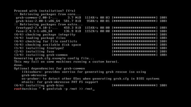 Arch Linux Installation using iso released in 2012/09/07 смотреть онлайн