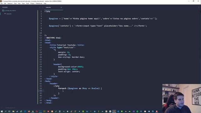 COMO CRIAR UM WEBSITE DINÂMICO COM PHP смотреть онлайн