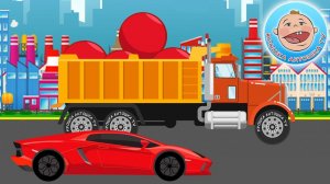 Мультфильм для детей. Красный шар и гоночная машинка. Новый мультик 2018