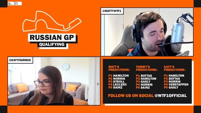 2021 F1 Russian GP Qualifying | WTF1 Watchalong смотреть онлайн