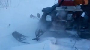 Самодельный снегоход с двигателем урал