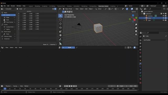 Blender 4.0 Alpha - New Repeat Zone + Sim. Node! смотреть онлайн