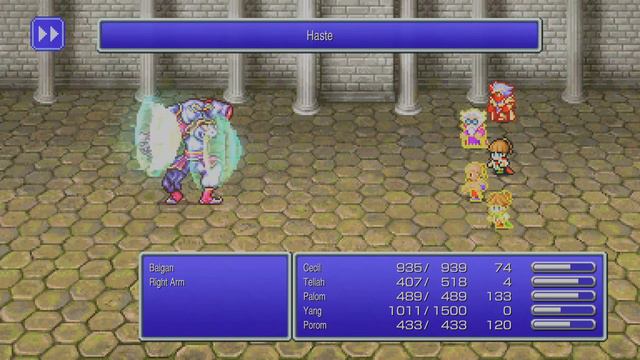 Final Fantasy IV Pixel Remaster - BAIGAN Boss Fight! смотреть онлайн
