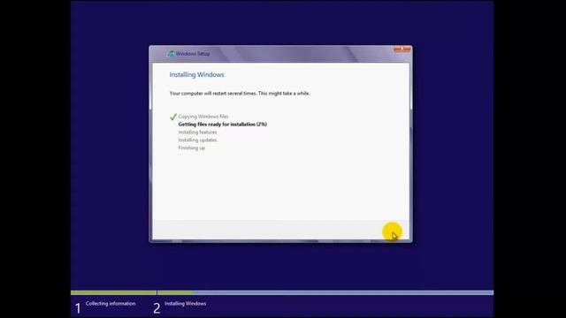 Windows 8 Installation смотреть онлайн