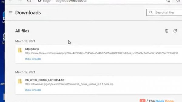 The code execution cannot proceed because edgegdi.dll was not found Fix