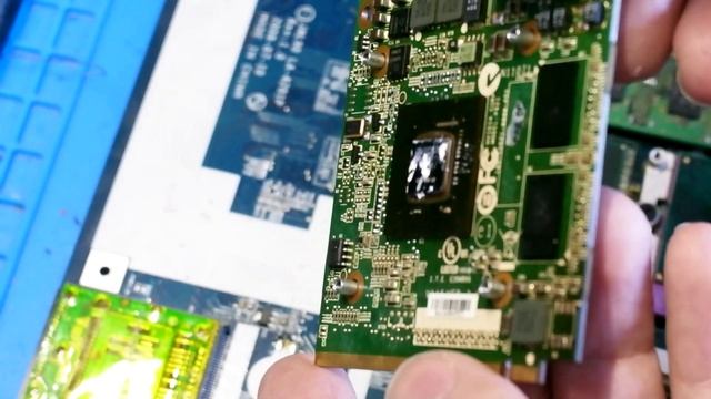 Ремонт MXMII видеокарты смотреть онлайн