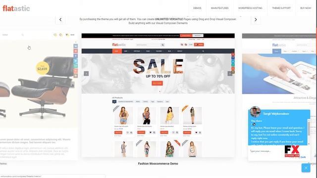 Flatastic - Versatile Multi Vendor WordPress Theme Roscoe Geoff смотреть онлайн