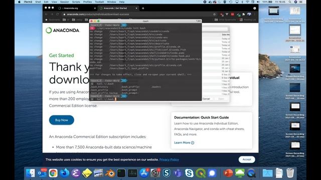 Initialise your shell for anaconda on OSX смотреть онлайн
