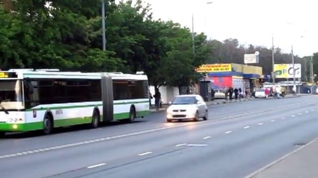 Bus LiAZ 6213 in Moscow, June 13, 2011 смотреть онлайн