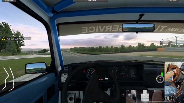 RaceRoom | Practice with Volvo 240 Turbo at Bilster Berg | Pedal & Wheel Onboard Cam смотреть онлайн