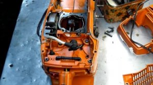 Husqvarna 365, 268, 371, 372xp ремонт подробно (Repair) Часть  2