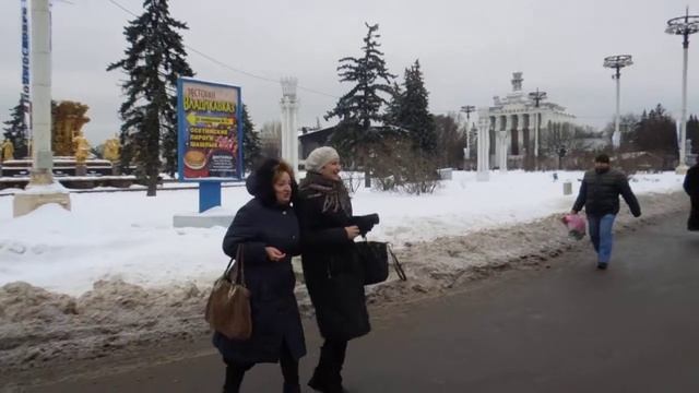 Наши прогулки по ВДНХ!11.12.2012 смотреть онлайн