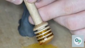 Делаю декоративную ложку для меда.  Оригинальное украшение для вашей кухни