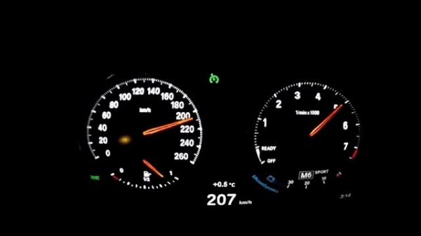 Bmw 120i b48 stage1 acceleration 0-250 km/h