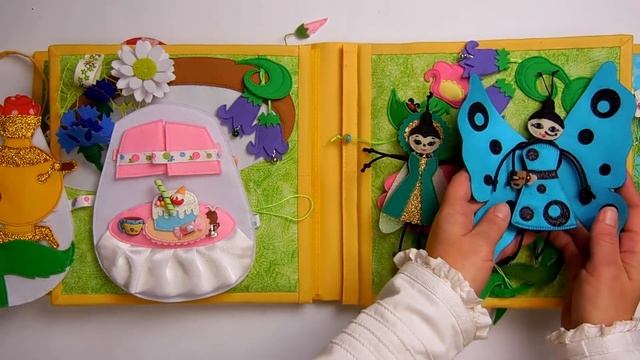 Интерактивная книга Муха-Цокотуха смотреть онлайн