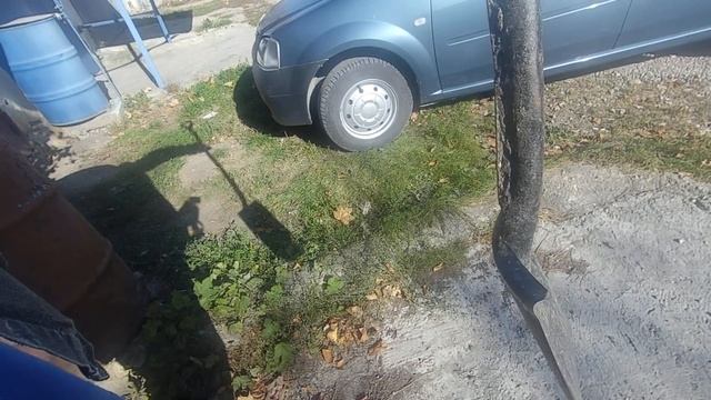 Лопата Fiskars, ремонт... смотреть онлайн