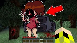 Я нашел ГЁРЛФРЕНД.ЕХЕ ФНФ в своем мире в майнкрафт ! FNF VS GIRLFRIEND.EXE FRIDAY NIGHT FUNKIN