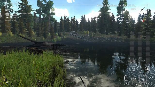 Fishing Planet - Selenge River - Trophy - Humpback Whitefish - Lure смотреть онлайн