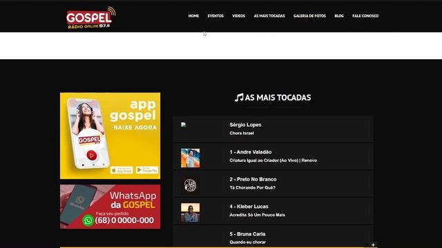 Site Pronto Web Rádio Online em PHP 100% Responsiva com Player SSL 2023 смотреть онлайн