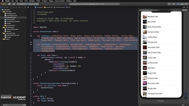 SwiftUI: Dynamic List, ForEach and Identifiable смотреть онлайн