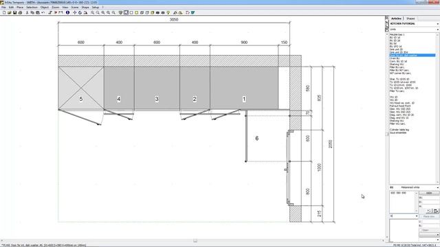 KitchenDraw Basics Part #2 : Creation of a new project. смотреть онлайн
