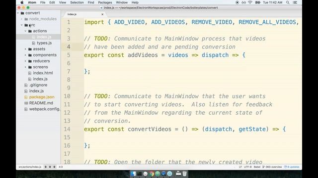 Electron js + React 2019: Lesson 6 | Receiving a list of videos | Tutorial смотреть онлайн