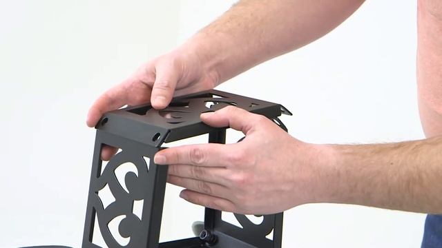 Sunnydaze Cast Aluminum Sigonella Round Patio Dining Table - 30.75-Inch-YUK-267 смотреть онлайн