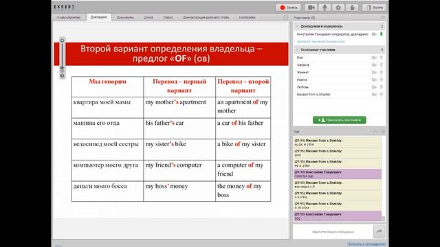 Методика построения предложений на английском языке. Урок 5 смотреть онлайн
