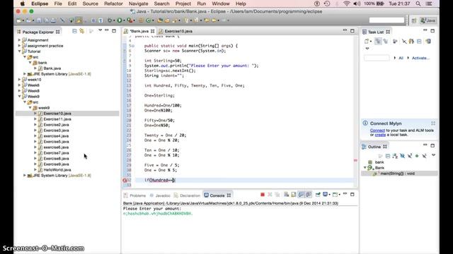 How to creat a bank Teller System in java смотреть онлайн