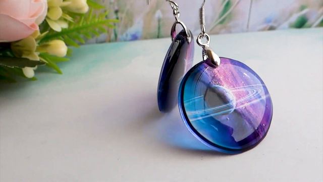 Космос Планета Сатурн серьги смотреть онлайн