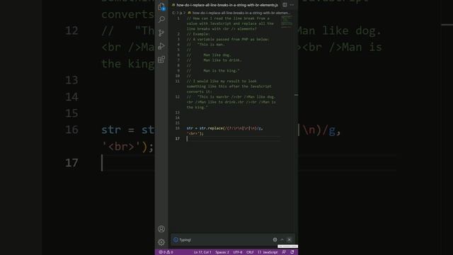 javascript - How do I replace all line breaks in a string with br / elements? смотреть онлайн