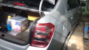 Как снять задний фонарь Шевроле кобальт.   Chevrolet cobalt rear lights #chevroletcobalt