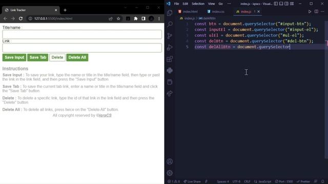 Make your own chrome extension using html css & js @iqraCS смотреть онлайн