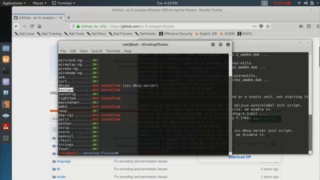 Fluxion - Wifi Penetration Tool - Installation and Error Fix - Kali linux 2019.3 смотреть онлайн