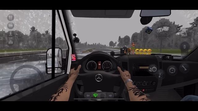 Mercedes-Benz Sprinter! Is It Realistic After Interior Decoration? Truck Simulator Ultimate Gamepla