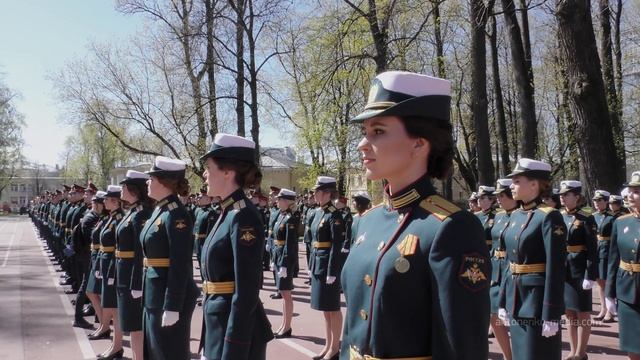 Выпускной Военно-Медицинской академии им. С. М. Кирова. Выпуск ВМА 2020 г. смотреть онлайн
