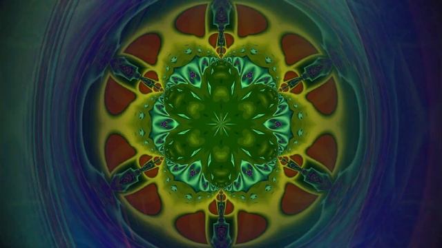 Kevin Kern. Through the Arbor. Визуализация музыки. смотреть онлайн