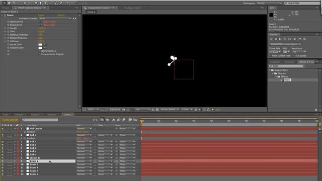 After Effects Tutorial - Connecting Dots / Nodes смотреть онлайн