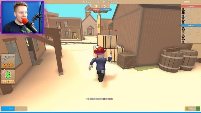 ШЕРИФЫ VS КОВБОИ! | Roblox смотреть онлайн