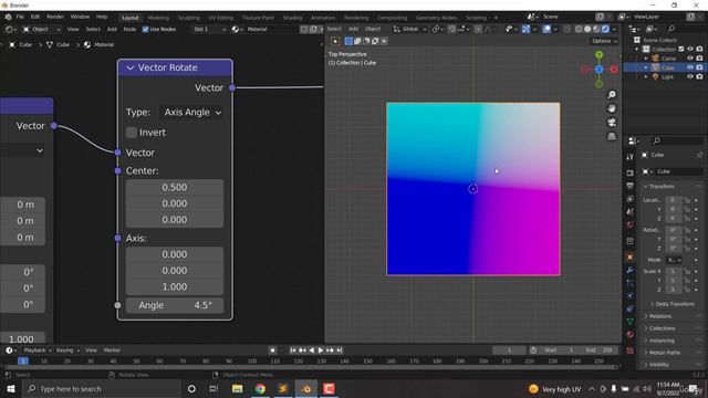 65. Vector Rotate Node смотреть онлайн