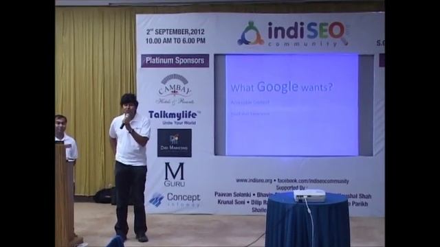 IndiSEO.org - Raghavendra Satish Peri - Part 1 смотреть онлайн