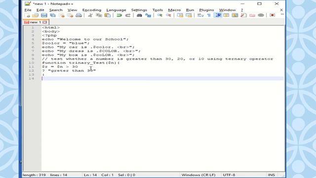 PHP- BASIC PROGRAM 6 || PHP PROGRAM EXPLANATION || TAMIL NADU STATE BOARD 12 TH PRACTICAL PROGRAM смотреть онлайн