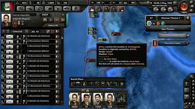 Hearts of Iron 4 | Hearts of Iron IV Mexico | Fascist Mexico | Episode 20 - Stalled Plans смотреть онлайн