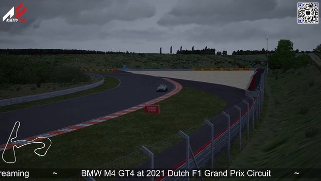 BMW M4 GT4 at 2021 Dutch F1 Grand Prix Circuit смотреть онлайн