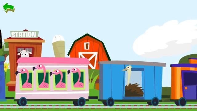Zoo Train - Kids Learn with zoo train Educational Games for Kids - part 2 смотреть онлайн