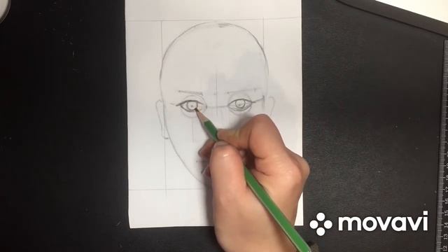 Мастер-класс. Портрет. Основы построения головы человека. смотреть онлайн