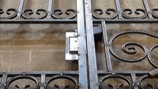 Ворота из профильной трубы и профнастила своими руками! смотреть онлайн