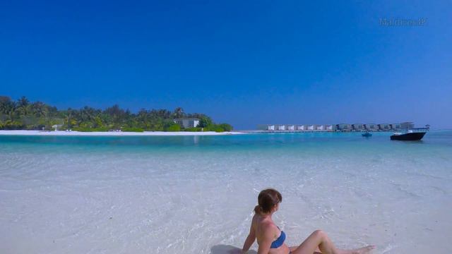 Maldives Guraidhoo. Мальдивы, остров Гурайдо 4K