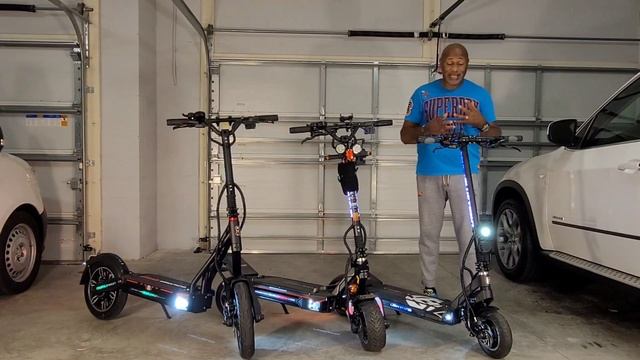 BlueTran Lightning • Dualtron STORM • Dualtron CITY